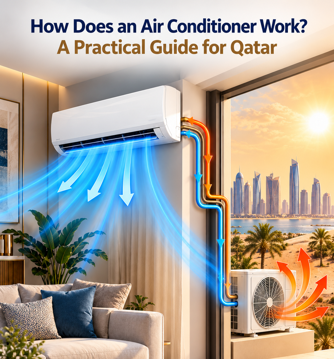 best air conditioner in qatar, AC Brands in Qatar